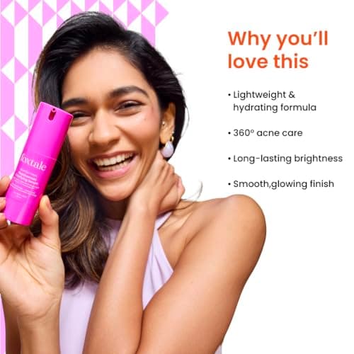 Foxtale 12% Niacinamide Face Serum with Azelaic Acid for Brightening & Oil Control | Reduces Acne, Blemishes & Acne Marks | Brightens & Smoothens Skin | Face Serum for Women & Men | 30 ml