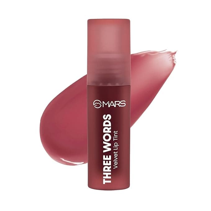 MARS Love Track Velvet Lip Tint (2.8ml) (THREE HEART) | Velvet Matte Finish | Non-Sticky & Lightweight | Highly Pigmented | Comfortable Wear