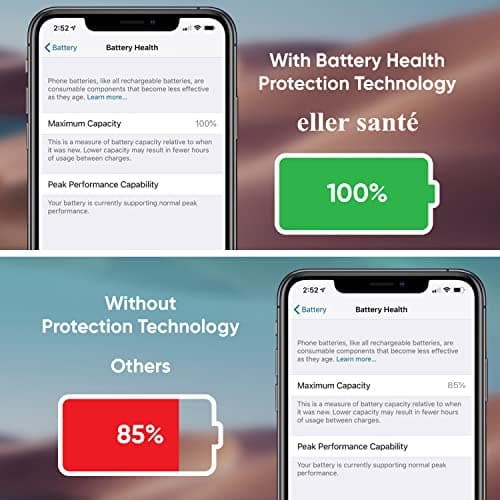 eller santé® 23w Magnetic MagSafe Charger 3in1 Wireless Charger for iPhone 17/17 Air /17 Pro/17 Pro Max, 16/16 Plus/16 Pro/16 Pro Max, 15/14/13/12 Series Fast Charging Adaptor- White