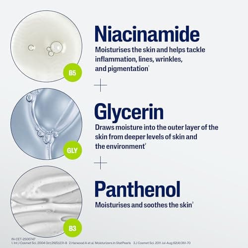 Cetaphil Moisturising Cream 100 g for Dry & Sensitive Skin | 48H Hydration with Almond Oil, Niacinamide & Panthenol | Rich Fragrance and Paraben Free Moisturiser, Prevents Moisture Loss & Repairs Skin Barrier | Dermatologist Recommended