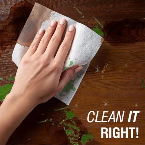 Beco Reusable Kitchen Towel Roll-2000 Times Washable|Soft & Highly Absorbent|Better Alternative to Dishcloth, Kitchen Tissue Paper Roll/Paper Towel|Eco Bamboo Wipes for Home Cleaning|20 Sheets