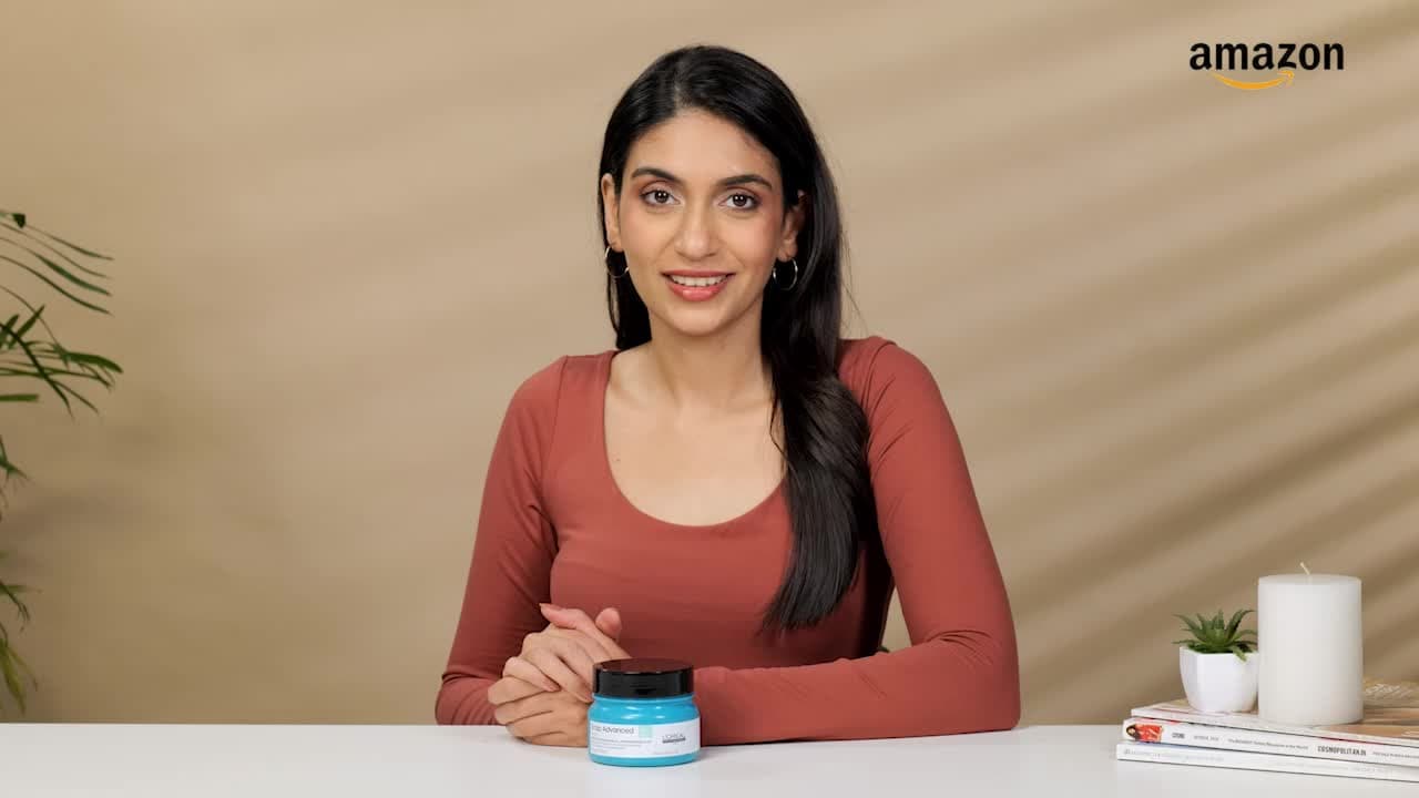 L’Oréal Professionnel Scalp Advanced Anti-Oiliness 2-In-1 Deep Purifier Clay 250gms| For Very Oily Scalps | Purifies the Scalp Deeply with 3% AHA & 6% Clay | For Men & Women