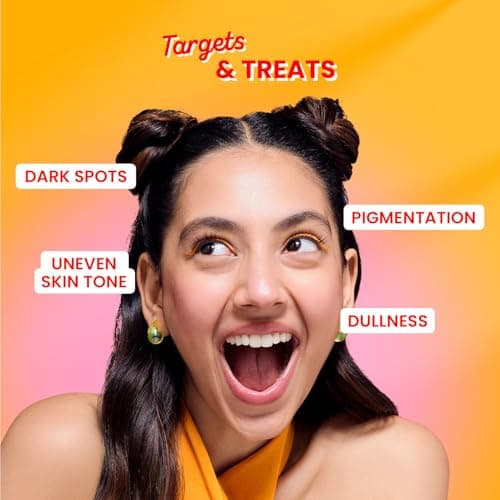 DOT & KEY 10% Vitamin C + E Serum with 5% Niacinamide,for Glowing Skin,Fades Dark Spots & Hyperpigmentation,Infused with Blood Orange & Pumpkin,Targets Dull & Uneven Skin,For All Skin Types,20ml