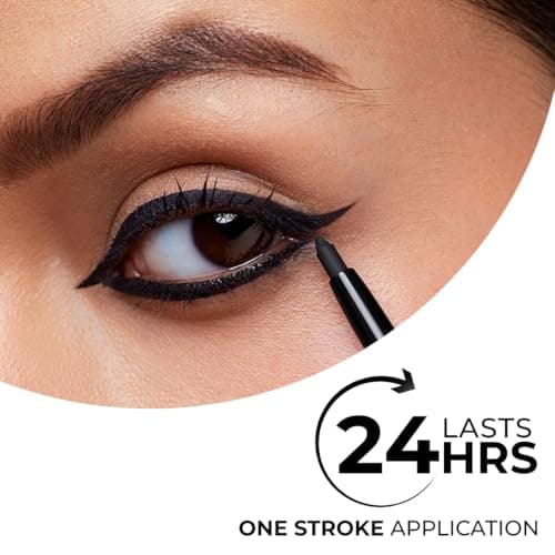 LoveChild Masaba Kajal Pencil Coal Black Matte - Smudge-proof & Waterproof, Long-lasting Deeply Pigmented Intense Black Kajal for Women, Makeup Essential (0.35g)