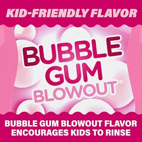 ACT Kids Anti-Cavity Fluoride Rinse, Bubblegum Blowout