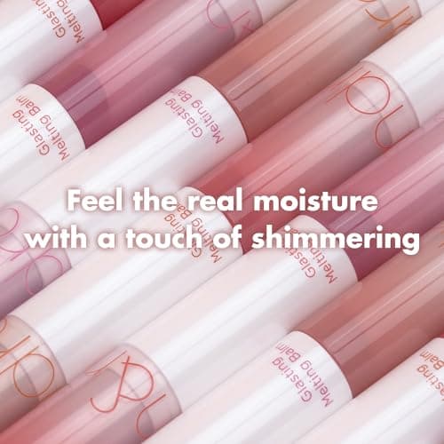 Rom&nd Glasting Melting Balm 3.5g, Glossy, Plumping Lips, Moisture, Translucent, Water Bomb, High Pigmented, Vegan