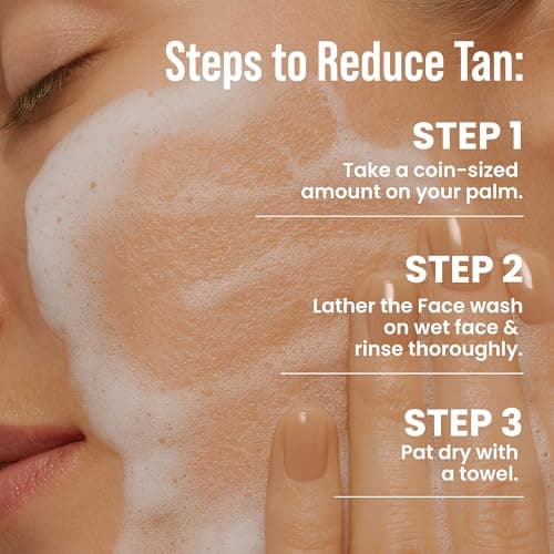 Ghar Soaps Magic De-Tan Face wash With Saffron & Glutathione 100ml | Tan Removal, Brightening and Glowing Skin I For All Skin Type I For Men & Women