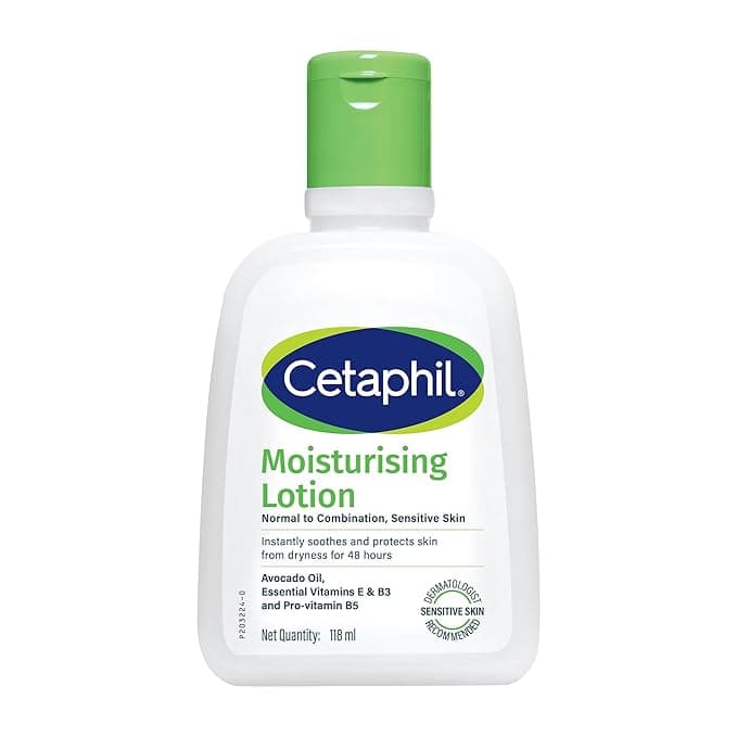 Cetaphil Moisturising Lotion 118 ml for Dry to Normal & Sensitive Skin