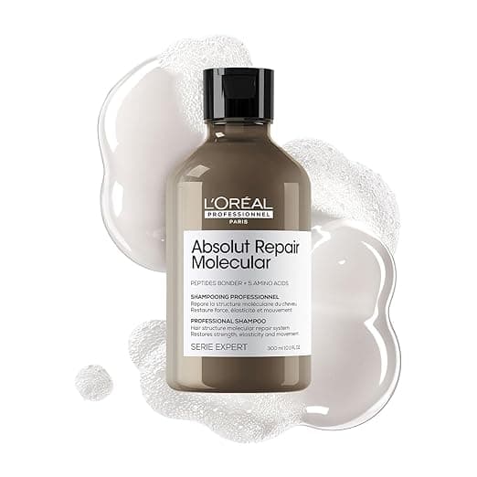 L'Oréal Professionnel Absolut Repair Molecular Sulfate-Free Deep Repairing Shampoo for Damaged Hair