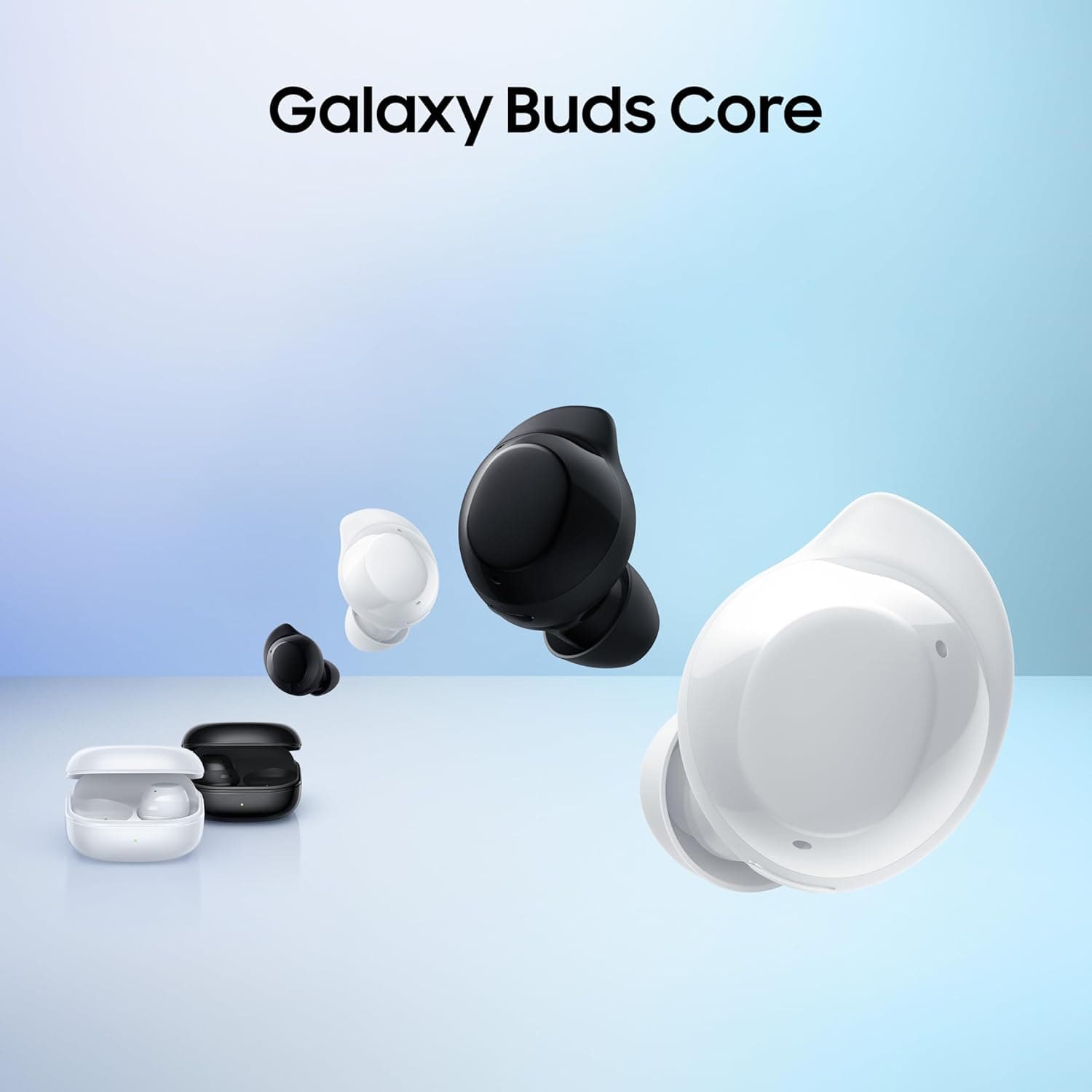 Samsung Galaxy Buds Core (Black) with Galaxy AI | IP54