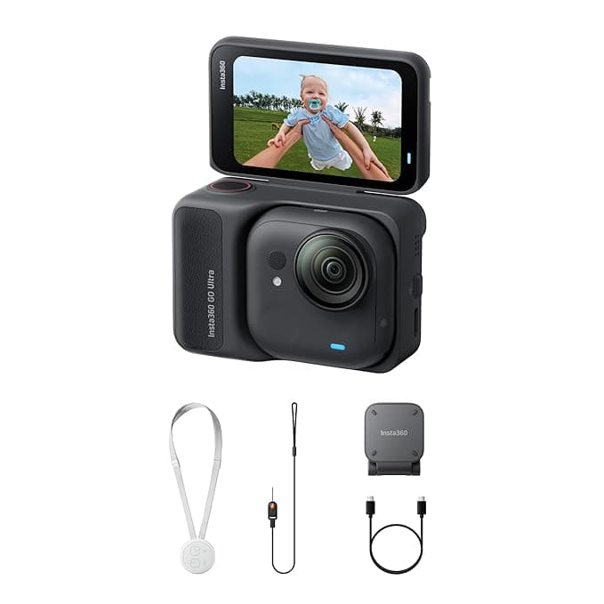 Insta360 GO Ultra Midnight Black - Standard Bundle