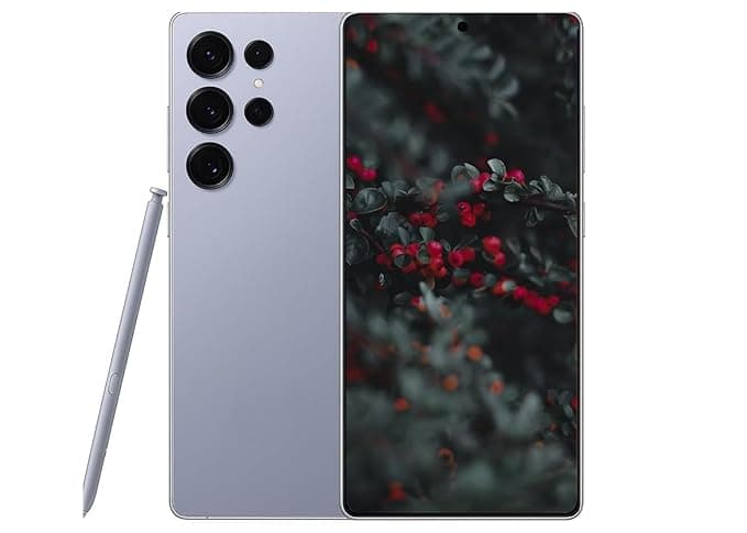 Samsung Galaxy S25 Ultra 5G Mobile with Galaxy AI (Titanium Silverblue,12GB RAM, 256GB Storage),Titanium Frame,Ultra Gaming with Snapdragon 8 Elite,200MP Camera with ProVisual Engine,5000mAh Battery