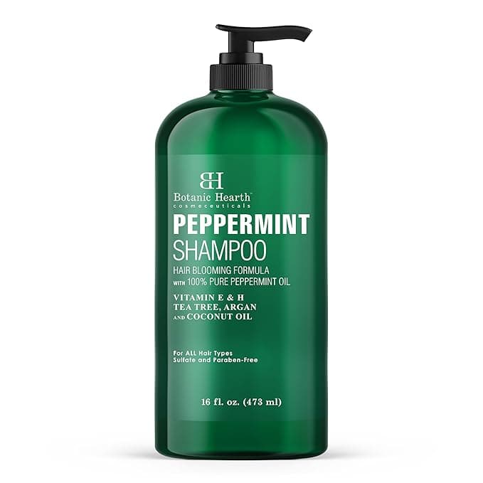 Botanic Hearth Peppermint Oil Shampoo 473 ml