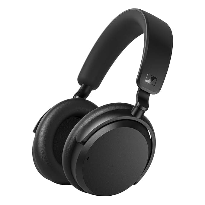 Sennheiser ACCENTUM Wireless Headphones, German Design, Hybrid ANC, 50H Battery, Multipoint Connectivity, Crystal Clear Calls, 10 Min Quick Charge = 5Hr Playback, 1Y Warranty, Black