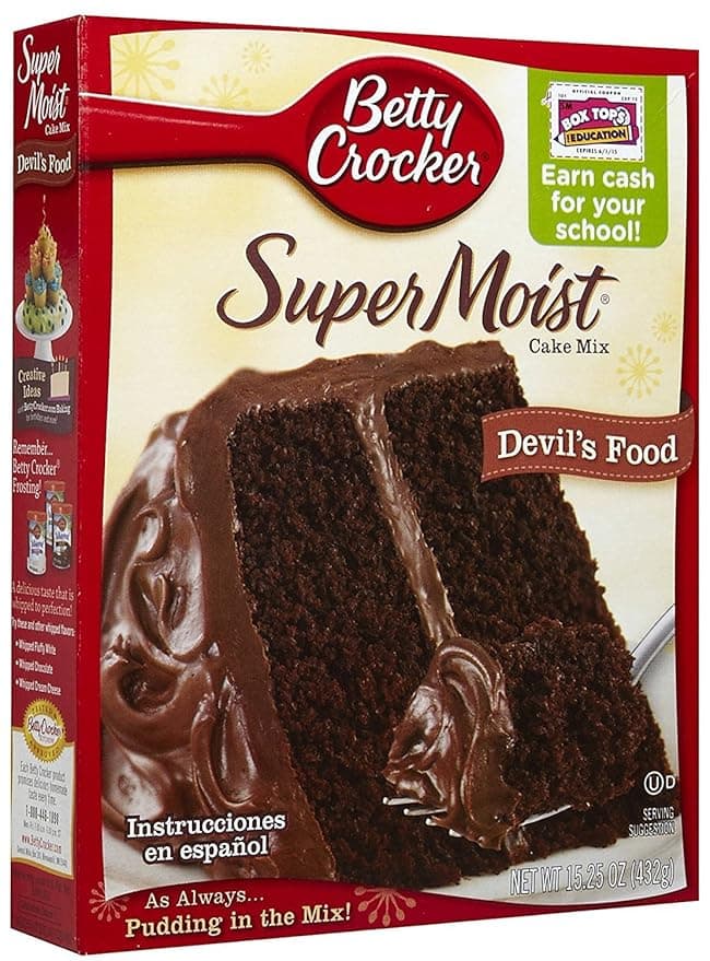 Betty Crocker Super Moist Devil's Food Cake Mix 15.25 oz
