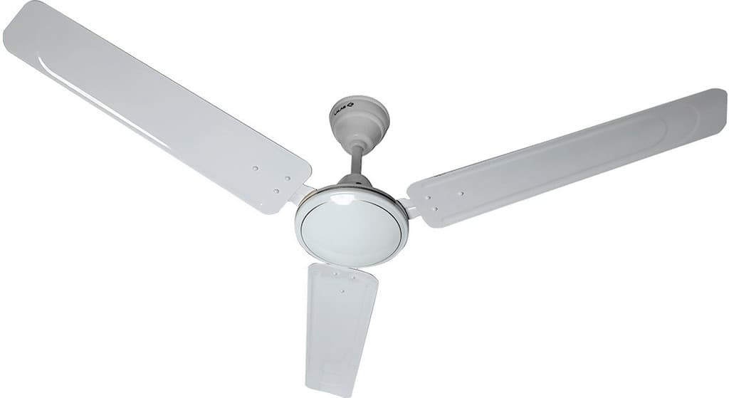 BAJAJ Crest Turbo 1200 mm WHITE CF with 1 Year Warranty Ultra High Speed 1200 mm Ceiling Fan