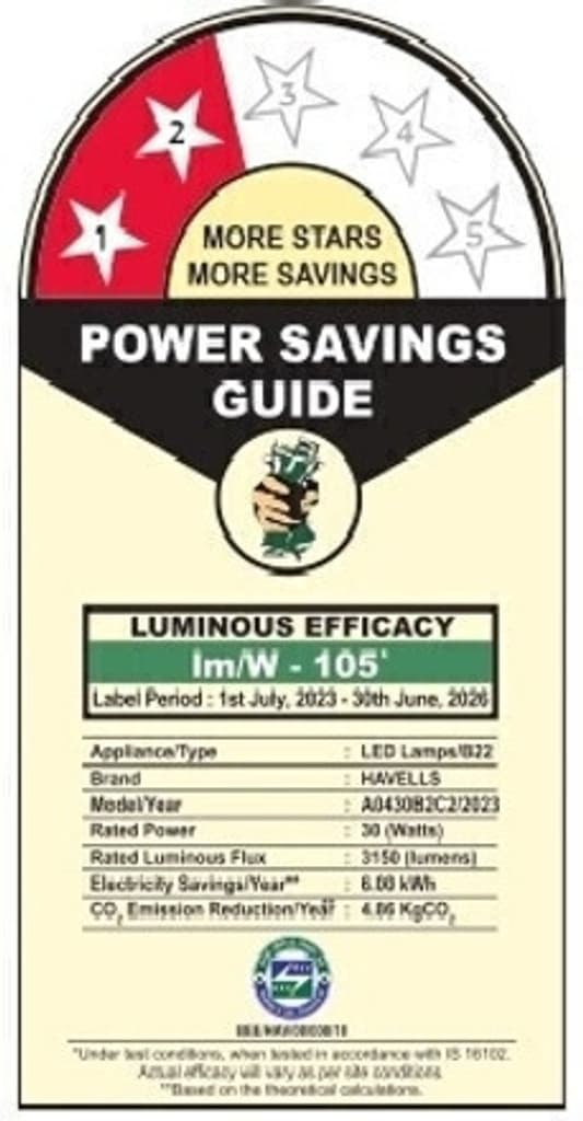 HAVELLS 30 W Basic Standard B22 LED Bulb