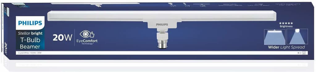 PHILIPS 20 W Basic T-Bulb B22 LED Bulb
