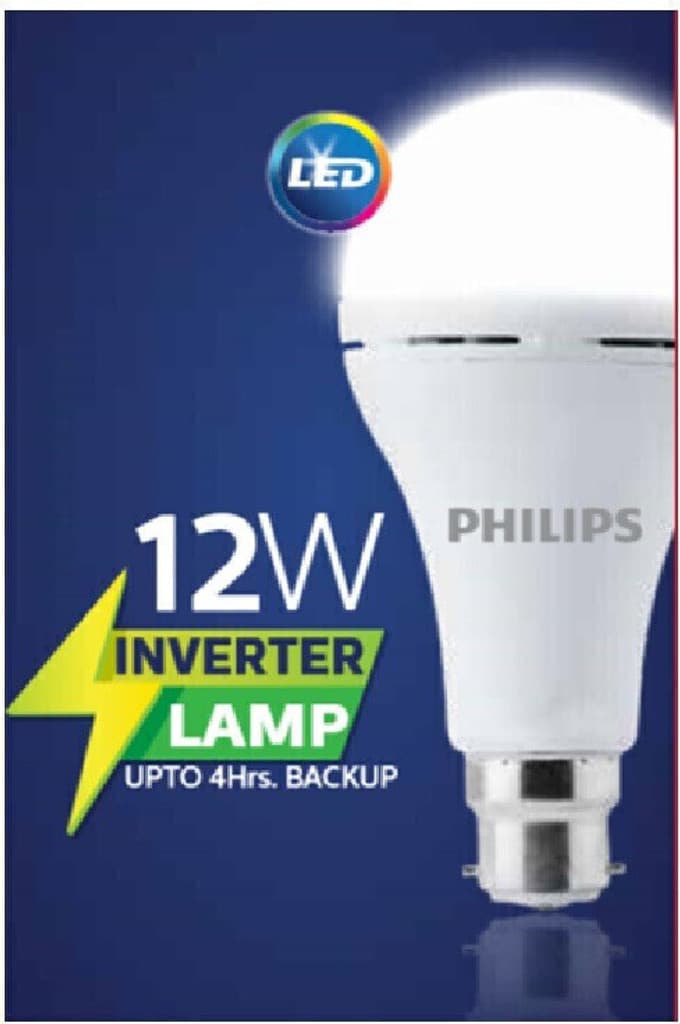 PHILIPS 12 W Basic Standard B22 Inverter Bulb