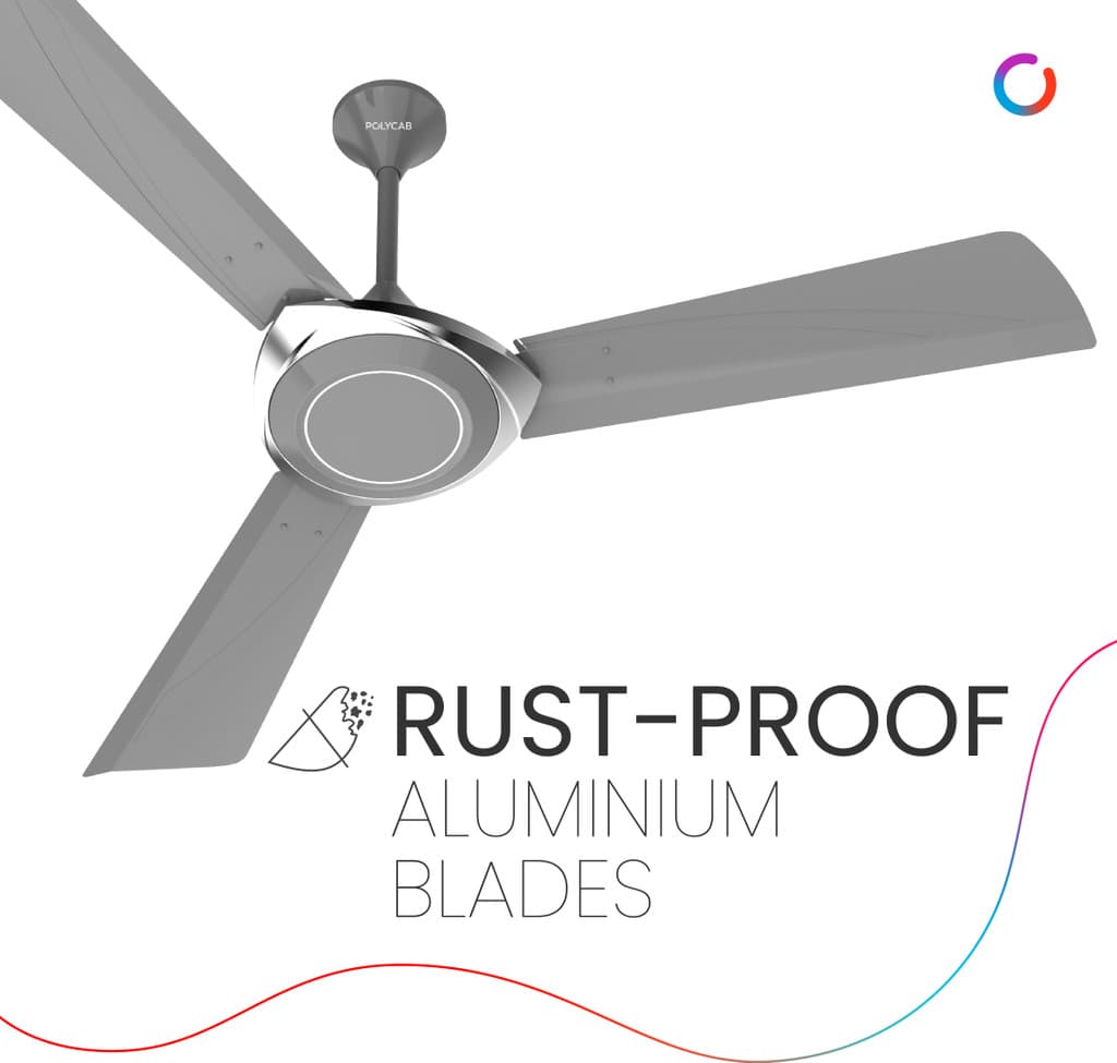 Polycab Superb Neo with 2 Year Warranty Ultra High Speed 1200 mm Ceiling Fan