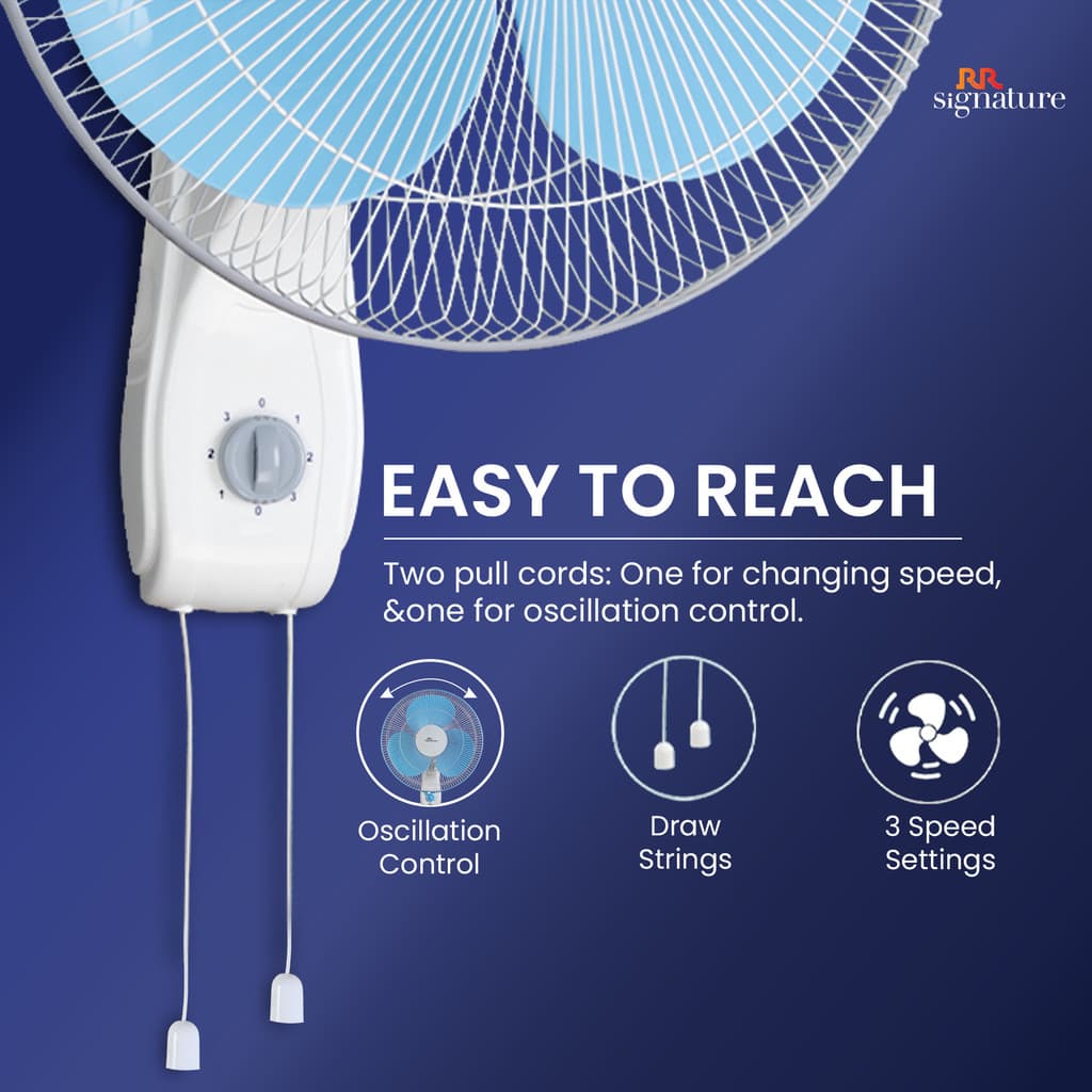 RR Centaur with 2 Year Warranty 400 mm Wall Fan