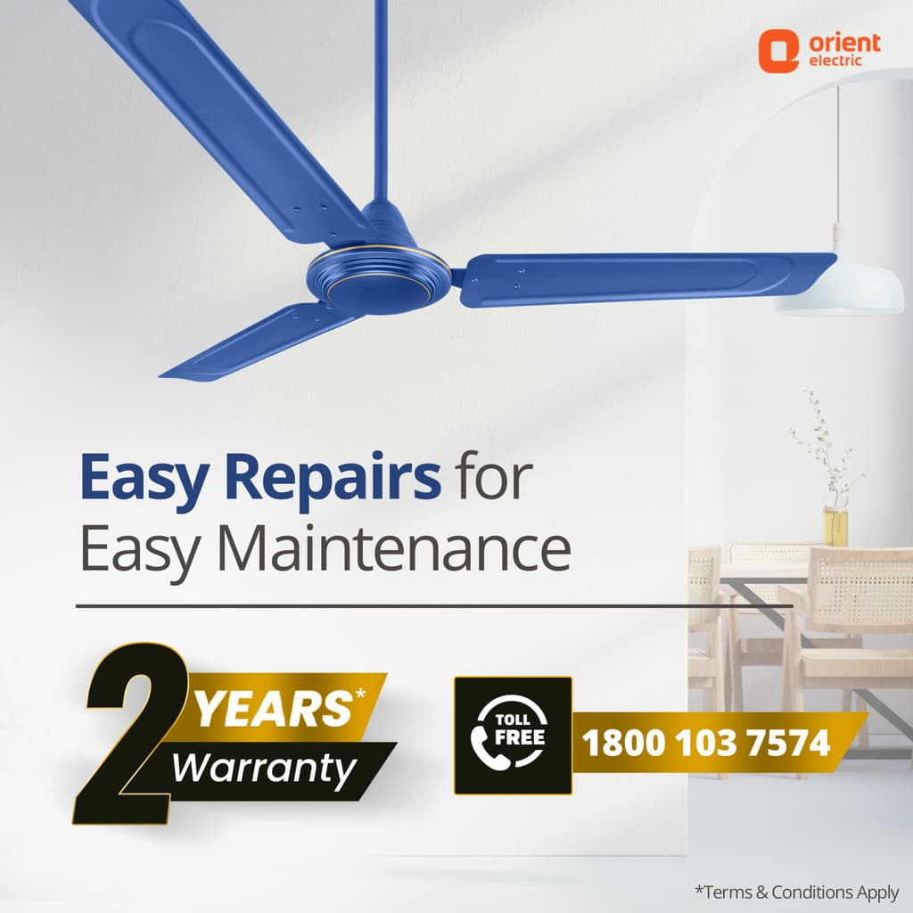 Orient Electric Ujala Air BEE Star Rated with 2 Year Warranty 1200 mm Ceiling Fan