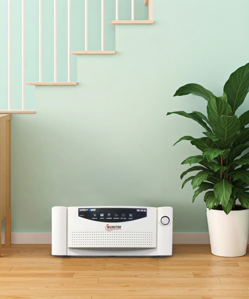 Microtek 600 VA SUPER POWER UPS 700 12V DG with 24 Months Warranty Square Wave Inverter