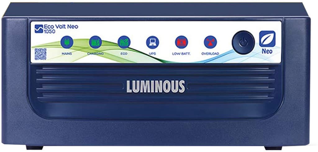LUMINOUS 900 VA ECO VOLT NEO with 24 Months Warranty Pure Sine Wave Inverter