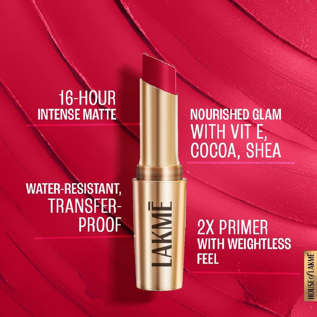 Lakmé 9 To 5 Matte Bullet Lipstick
