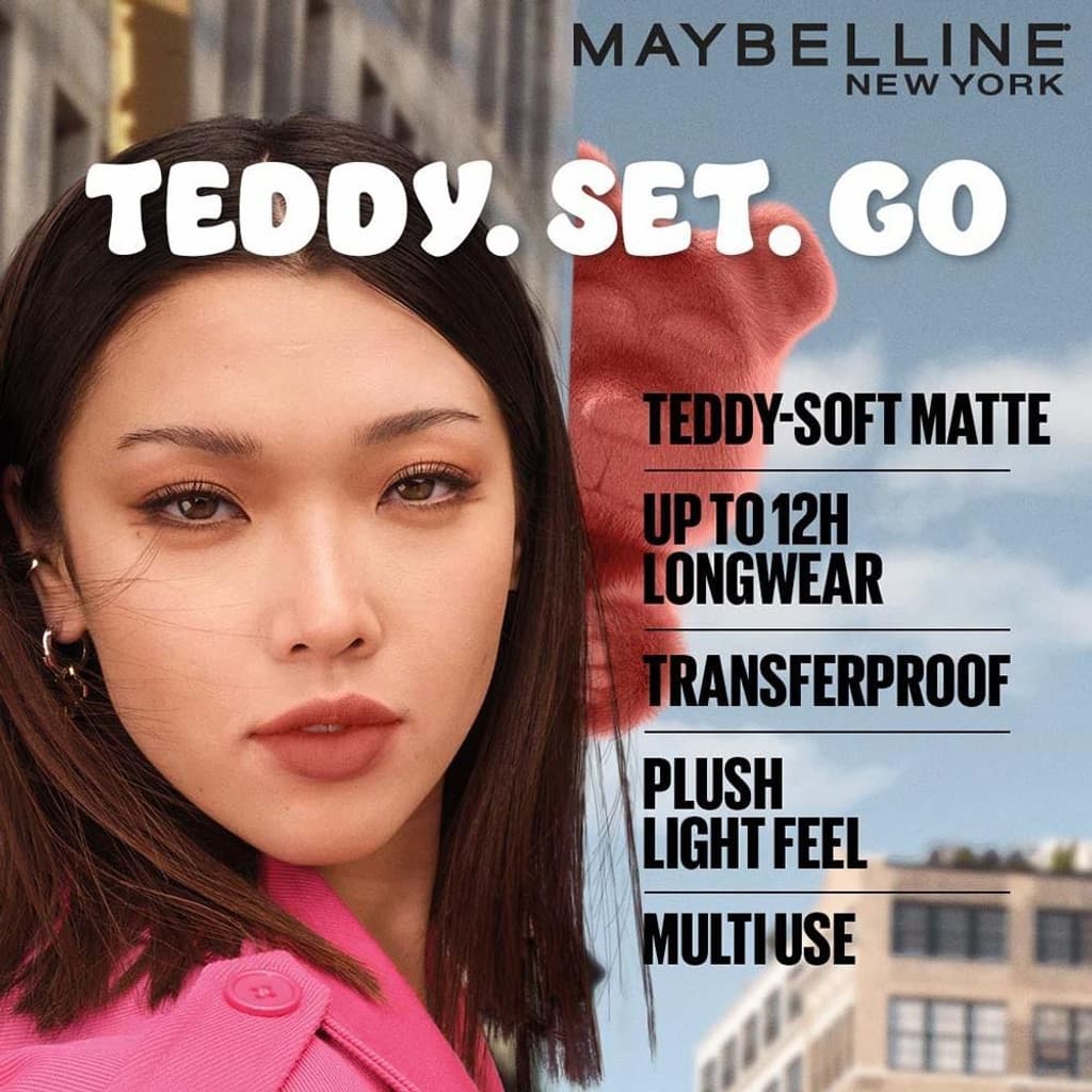 MAYBELLINE NEW YORK Superstay Teddy Lip n Cheek Latte To Go