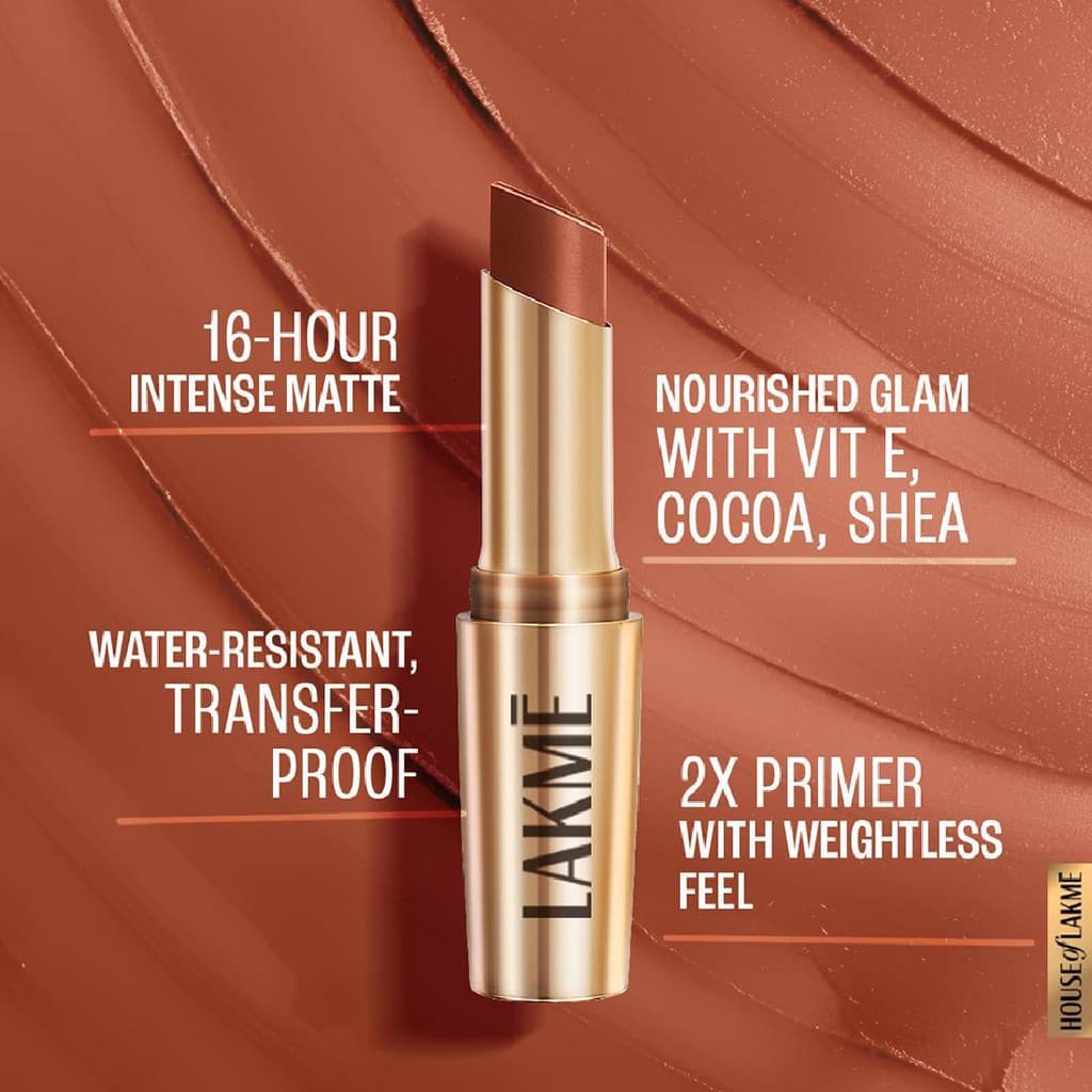 Lakmé 9 To 5 Matte Bullet Lipstick