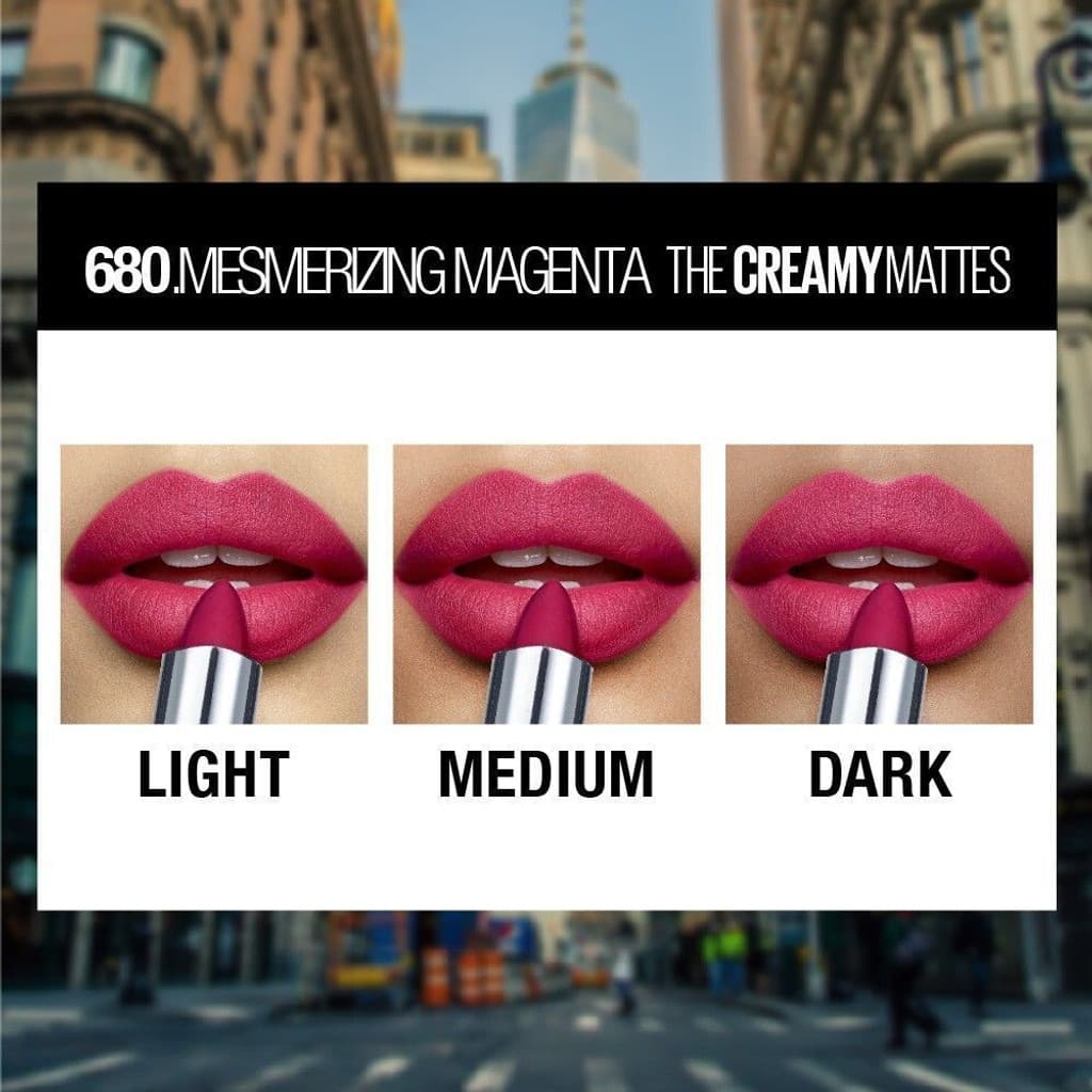 MAYBELLINE NEW YORK Color Sensational Creamy Matte Lipstick