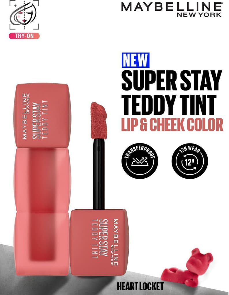 MAYBELLINE NEW YORK Superstay Teddy Lip n Cheek Heart Locket