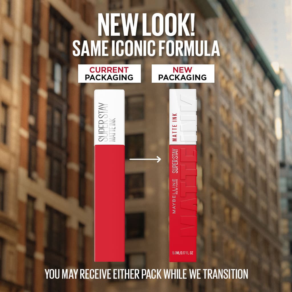 MAYBELLINE NEW YORK Superstay Matte Ink Liquid Lipstick |Transfer Proof|16 Hr Wear