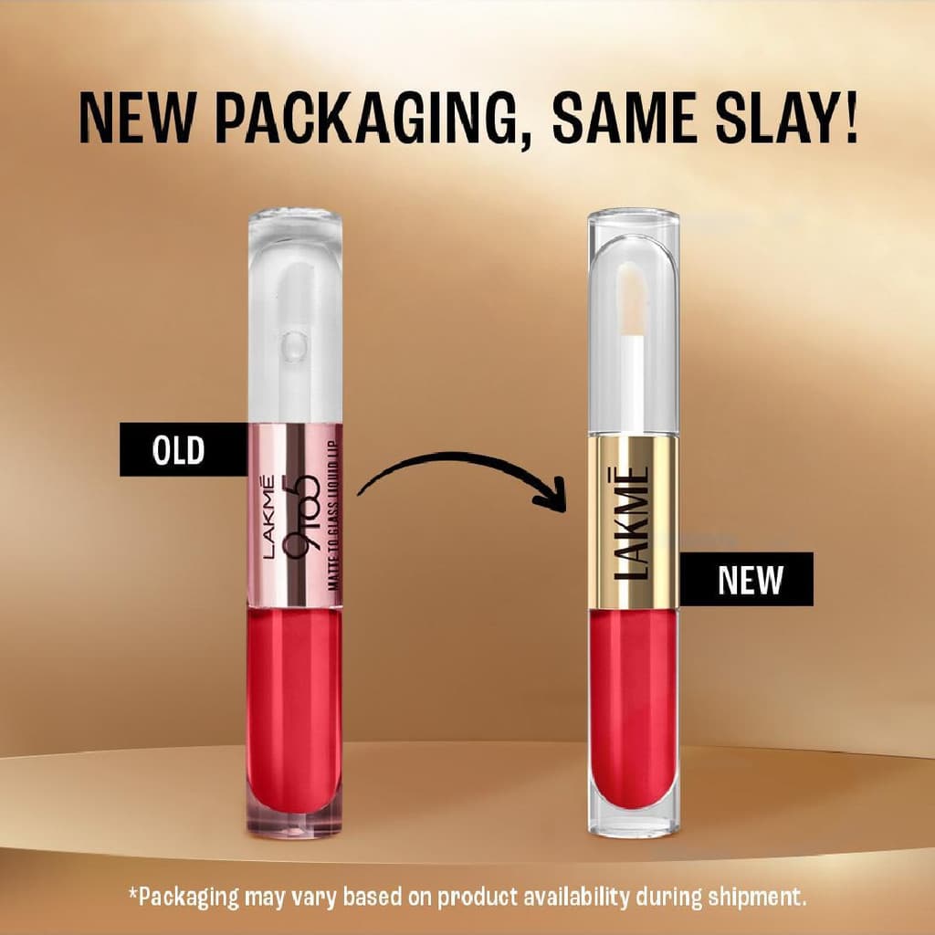 Lakmé 9 to 5 Matte to Glass Liquid Lip