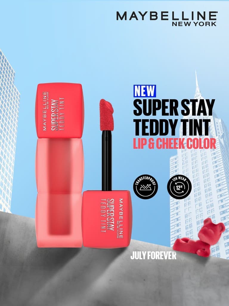 MAYBELLINE NEW YORK Superstay Teddy Tint -  July Forever