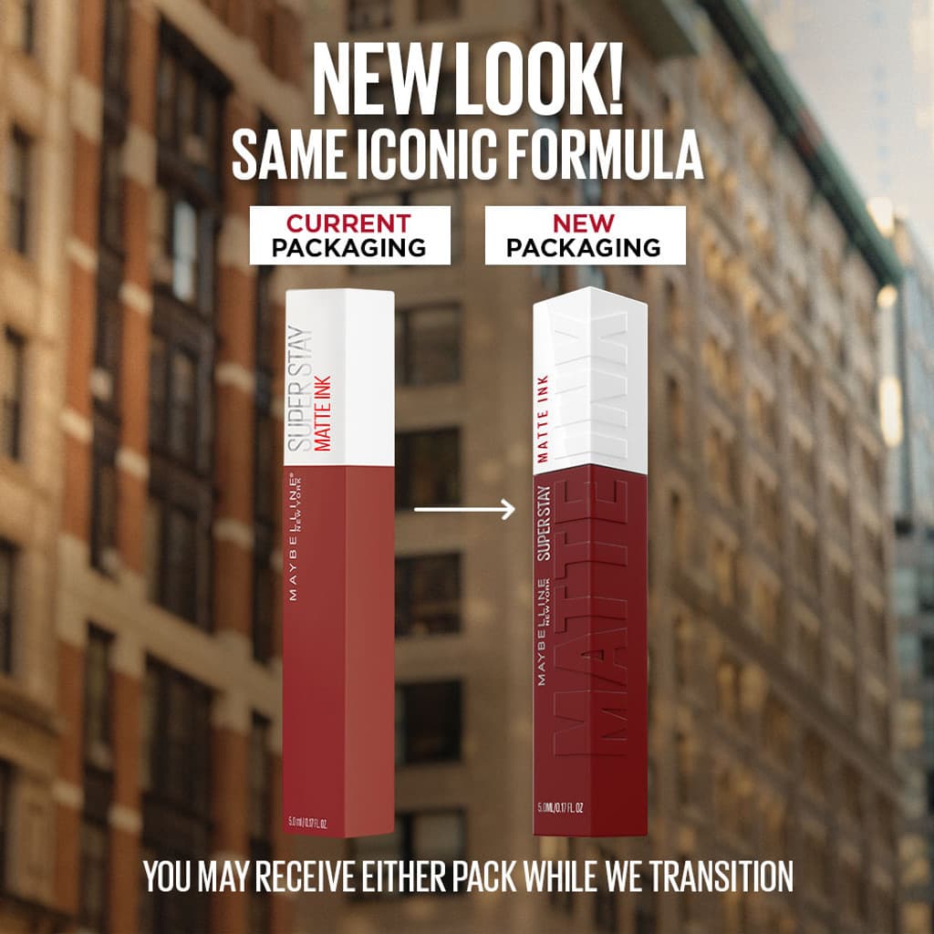 MAYBELLINE NEW YORK Super Stay Matte Ink Liquid Lipstick, Seeker