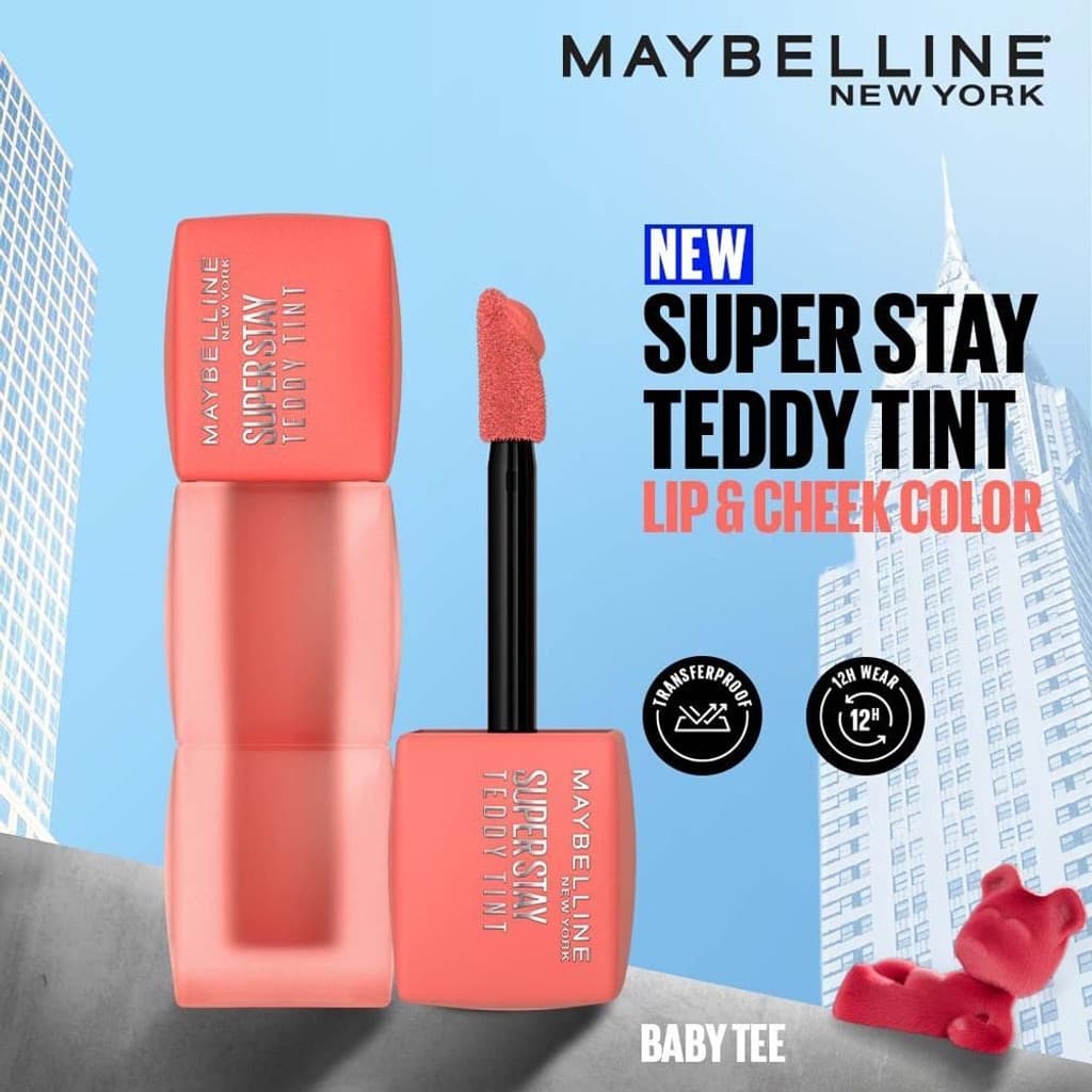 MAYBELLINE NEW YORK Superstay Teddy Lip and Cheek Baby Tee