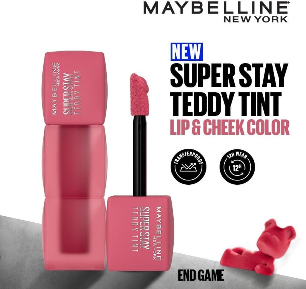 MAYBELLINE NEW YORK Superstay Teddy Lip n Cheek End Game