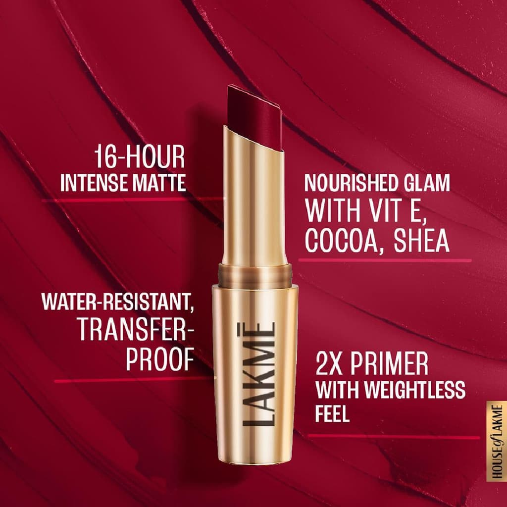 Lakmé 9 To 5 Matte Bullet Lipstick