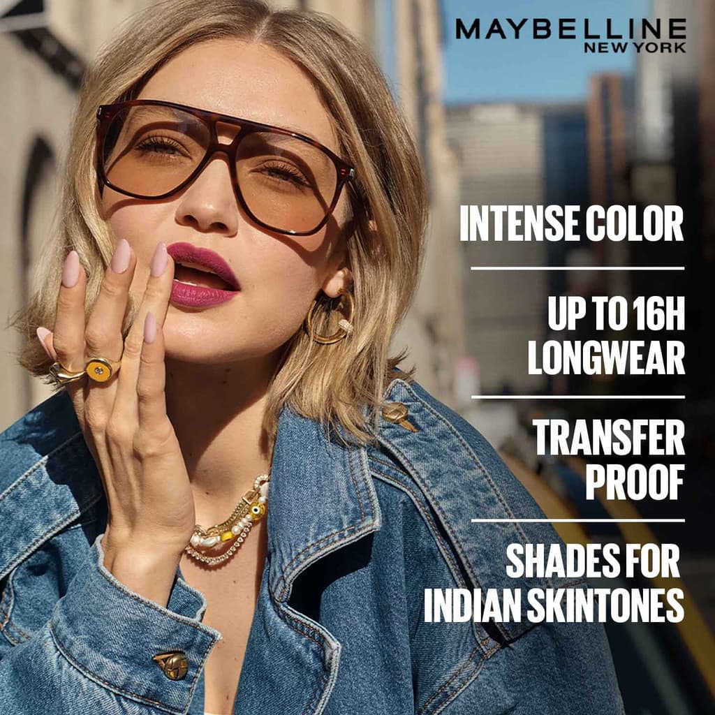 MAYBELLINE NEW YORK Super Stay Matte Ink Liquid Lipstick, Seeker