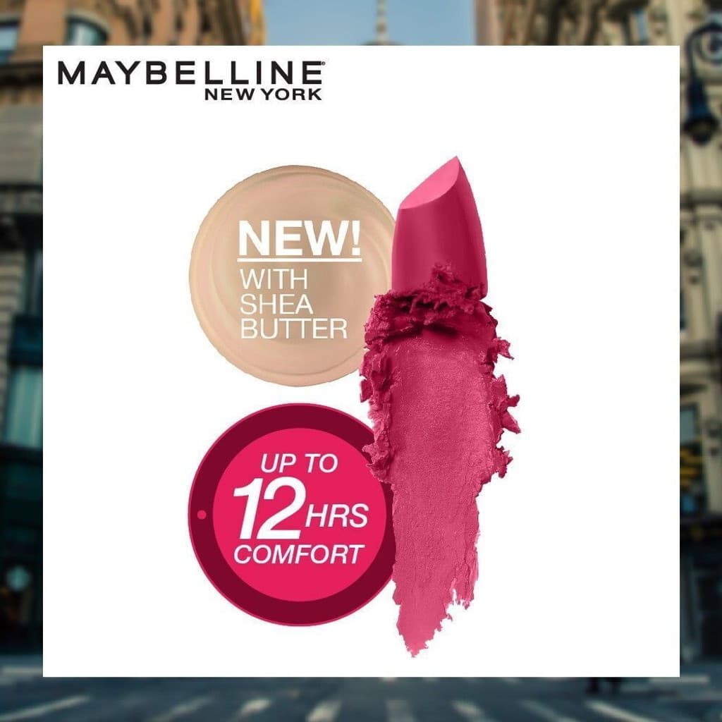 MAYBELLINE NEW YORK Color Sensational Creamy Matte Lipstick