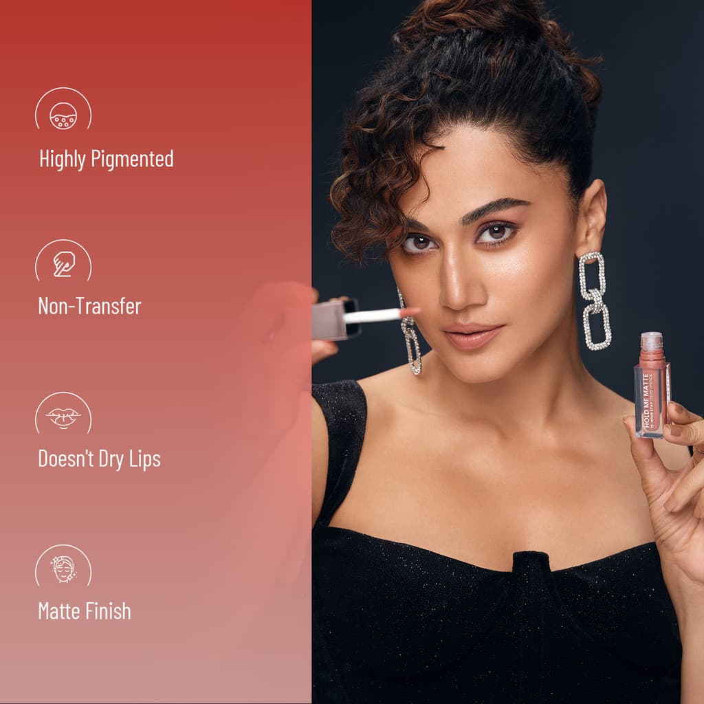 SWISS BEAUTY Hold Me Matte Liquid Lipstick