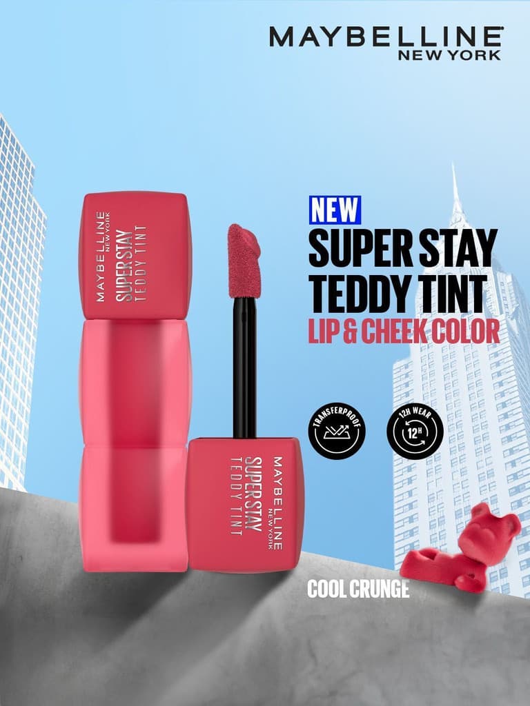 MAYBELLINE NEW YORK Superstay Teddy Lip n Cheek Cool Grunge