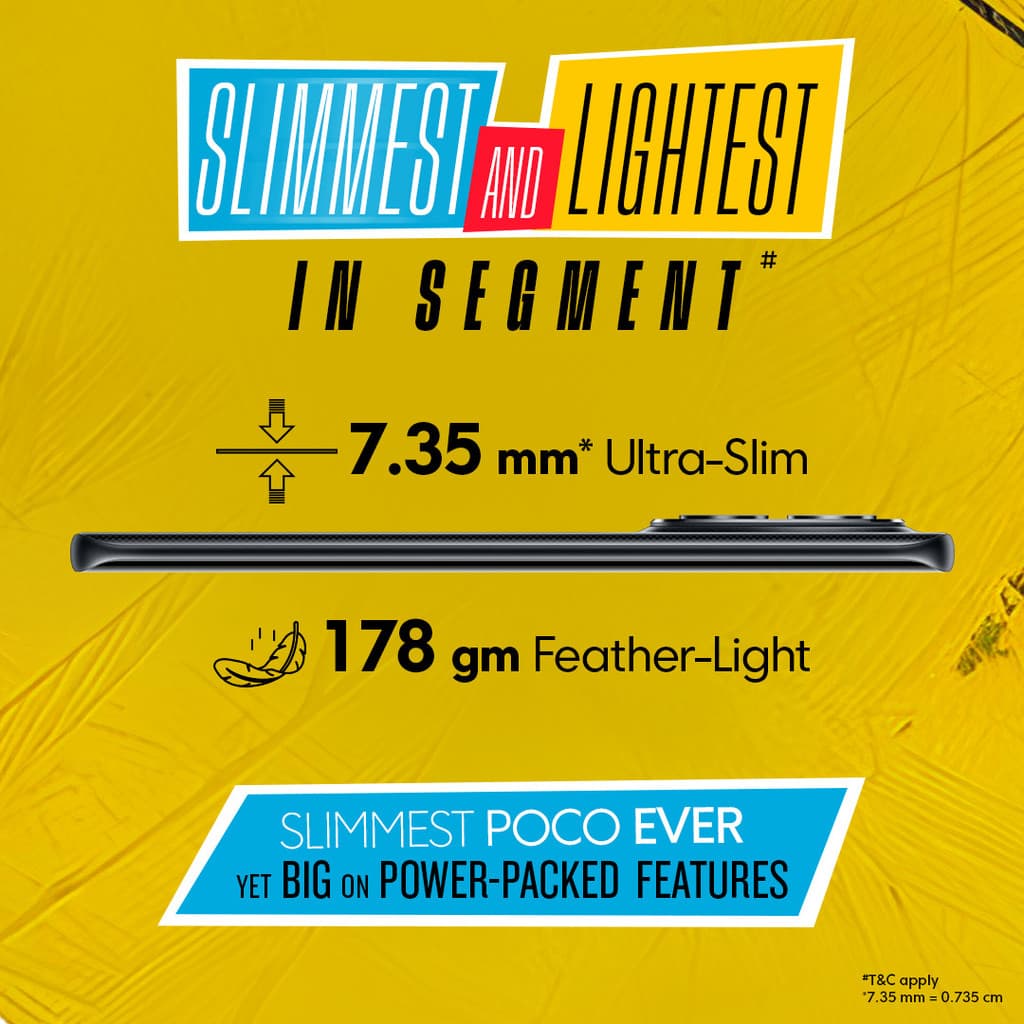 POCO M8 (Glacial Blue, 256 GB)