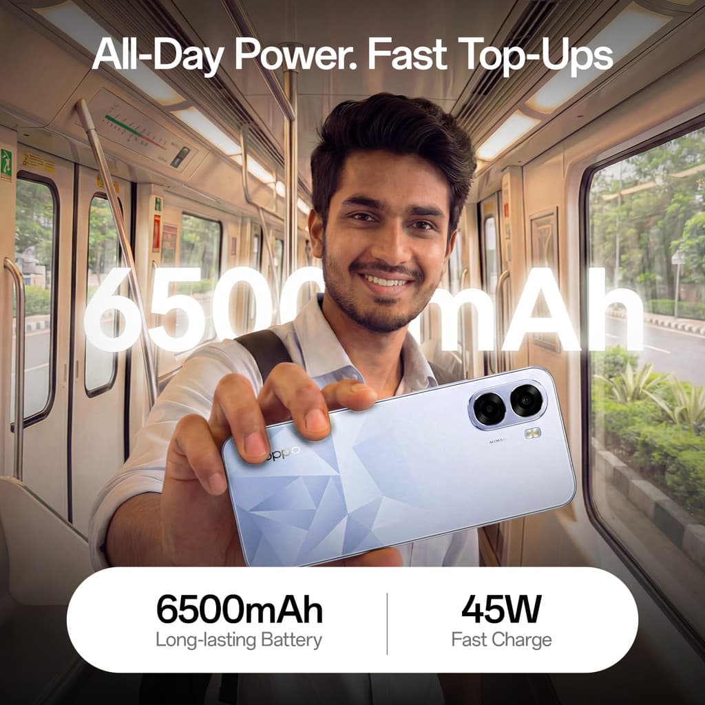 OPPO K14x 5G (Prism Violet, 128 GB)