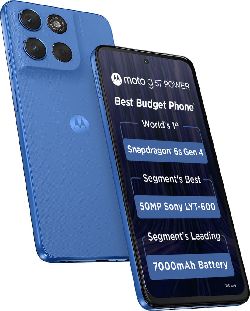 MOTOROLA g57 power 5G (Pantone Regatta, 128 GB)