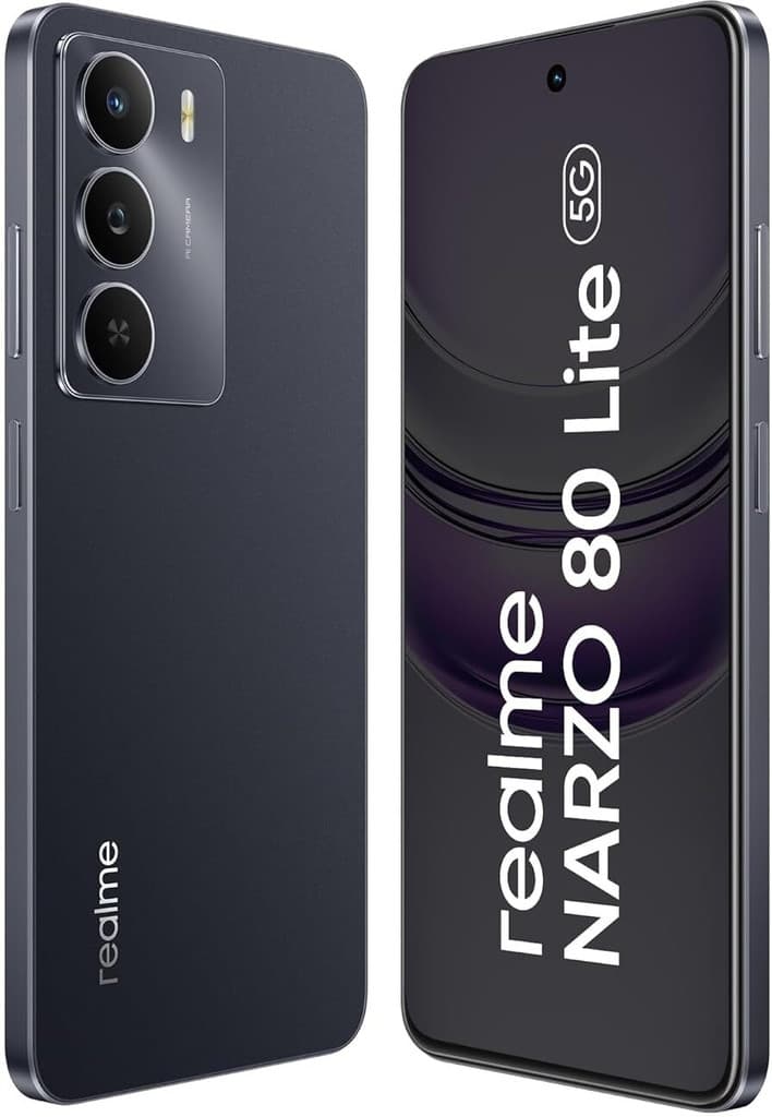 realme Narzo 80 Lite 5G (Onyx Black, 128 GB)