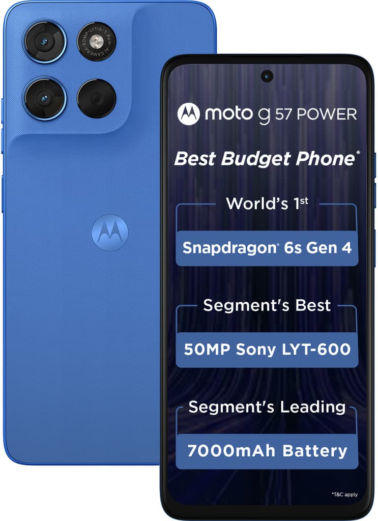 MOTOROLA g57 power 5G (Pantone Regatta, 128 GB)