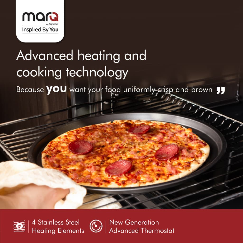 MarQ by Flipkart 18-Litre with Crumb Tray Oven Toaster Grill (OTG)